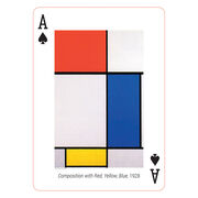 Piet Mondrian playing cards